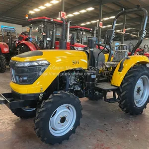 Chinese Famous Traktor QLN 55hp 4*4 Agricole Wheel Popular For Sale thumbnail-2