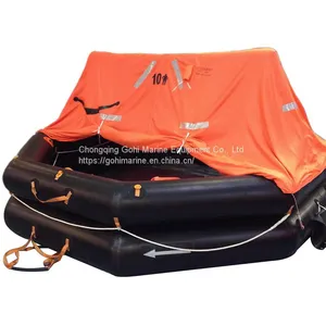 SOLAS 35 Persons Throw Overboard Inflatable Liferaft thumbnail-1