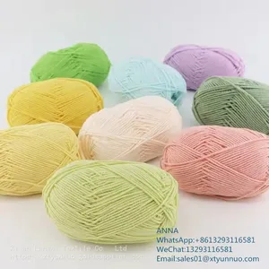 Milk Cotton Yarn Crochet For Gloves, Scarf And Shawl Multi-color thumbnail-4