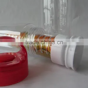 Bpa Free Fda Standard Tritan Fruit Water Bottle Infuser, Colorful thumbnail-2
