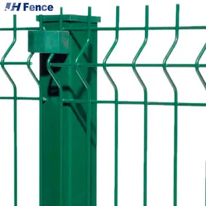Waterproof Factory Manufacturer 3D Welded Wire Mesh Fence Panel thumbnail-4