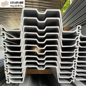 Reliable PVC Grade U-Type Plastic Sheet Piles ASTM Standard Vinyl Seawall Solutions Cutting Processing Service Low Maintenance thumbnail-6