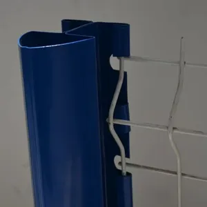 Powder-Coated 3D Curved Fence Panel 2.4m Height for Industrial Zones thumbnail-5
