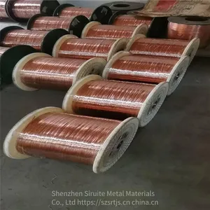 High-elasticity and Anti-fatigue Bronze Wire Qsn6.5-0.1 Extra-hard Phosphor Bronze Wire, Ultrafine and Bright Phosphor Bronze Wire thumbnail-5