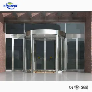 High Quality Customized Two Wings Automatic Revolving Door thumbnail-2