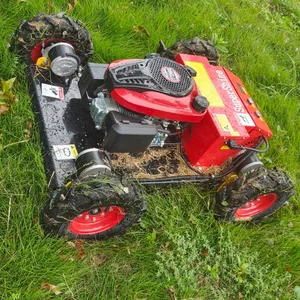 Petrol Low Power Consumption Adjustable Mowing Height Remote Controlled Brush Cutter thumbnail-5