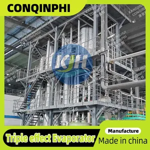 Wastewater Zero Liquid Discharge (ZLD) Four-Effect Crystallization System thumbnail-4