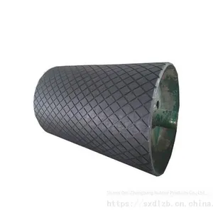 Diamond-shaped Roller Rubber Coating, 15mm Diamond-shaped Rubber Sheets and Auxiliary Materials, Custom Processing thumbnail-3