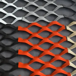 304 Stainless Steel Expanded Metal Mesh 1.0mm Thickness 10x10mm Diamond Opening for Fencing thumbnail-2