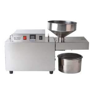 MO-Qdmdch Large Oil Press Machine 2KW 15kg/h 304 Stainless Steel GW023 Cold Hot Automatic Peanut Sesame Seed Oil Extractor thumbnail-1