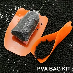 Wholesaler Water Soluble Bait Loader PVA Bag Bait Quick Spoon Carp Fishing Accessories Feeder Fishing Tool thumbnail-4