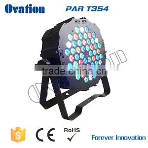 Portable 54*3W Led High Bright Par Lighting/guangzhou Hot Selling Linkable Slim Wedding Par Can thumbnail-1