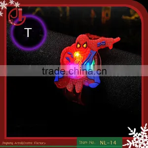Hot Sell Kids Toy Spider-man Cartoon Design LED Bracelet thumbnail-1