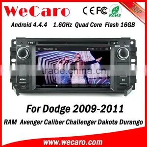 Wecaro WC-JC6235 Android 4.4.4 Radio 1024*600 for Dodge Avenger Touch Screen Car Dvd Player Gps 2009 2010 2011 Wifi&3G thumbnail-5