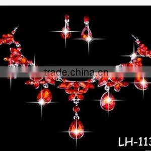 New Fashion Necklace and Earrings Beads Jewely Sets Bridal Wedding Jewely Sets thumbnail-1