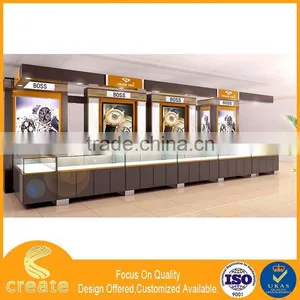 Professional Factory Watch Display With Customize Area Front Door Glass Display Cabinet thumbnail-3