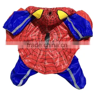 Wholesale Spring and Early Autumn Spider Dog Clothes Raincoat With Inner Mesh Fabric thumbnail-1