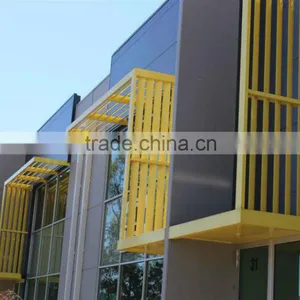 Powder Painted Aluminum Frame Blade for Sunshade Decoration thumbnail-1