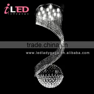 Hot Sell Art Glass Hotel Lobby Chandelier thumbnail-1