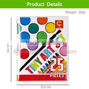 25pcs Safe Travel Paint Set Kids Colors Rainbow Art Set thumbnail-3