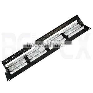 19" Fiber Optic Patch Panel Cate5e Patch Panel thumbnail-1