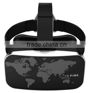 New Version 3D VR Glasses Virtual Reality Headset 3D Video Movie Game Glasses for 3.5~6" Smartphones thumbnail-1
