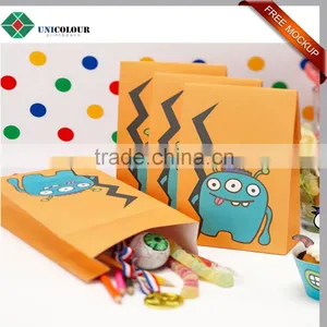 Custom Cute Logo Foil Lined Paper Bags for Children thumbnail-5