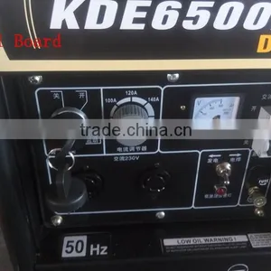 AC Single Phase Key Start DC 160A Double Use Diesel Welding Generator(KDE6500EW) thumbnail-4