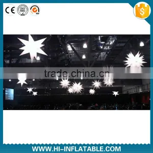 Best Choice Western Style Event Decoration Illuminated Inflatable Star With Led Light for Party,stage Decoration thumbnail-5