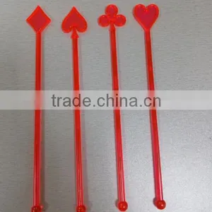 Cocktail Drinking Poker Stirrer Swizzle Stirrer thumbnail-1