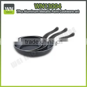 High Quality Non-stick Paella Pan Aluminum Non Stick Ceramic Fry Pan With Soft Touch/bakelite Handle thumbnail-1