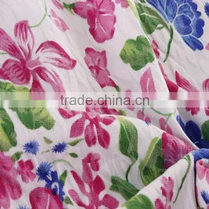 100% Cotton Poplin Fabric China Supplier Printed Flower Designes Use for Garments thumbnail-5