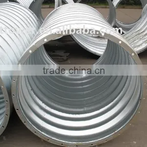 Corrugated Steel Culvert Pipe, Steel Pipe Culvert for Sale thumbnail-2