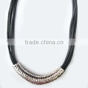 Wax Rope And Casting Ripe Fashion Jewelry Necklace thumbnail-1