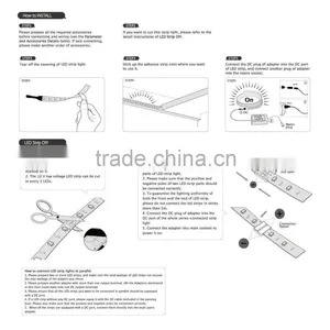 Fullbell Led Smd 5050 Flexible 300leds / 600leds Color Changing RGB Replacement Led Light thumbnail-5