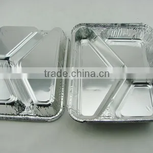 Three Compartment Carry-out Pan With Board Lid thumbnail-2