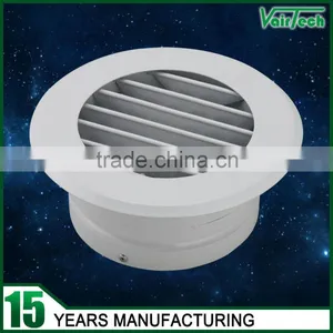 Air Conditioner Round Air Grille With Damper thumbnail-2