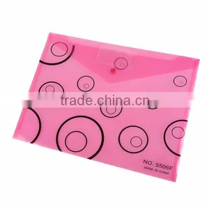 2015 Wholesale Stationery New Fashion A4 Pocket Folder, File Cover, Clear Plastic Pockets thumbnail-4