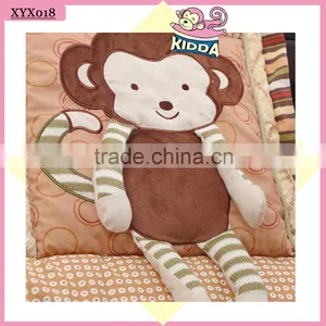 2016 New Fashion 100%Cotton Crib Bedding Set Mada Forest Baby Boy Bedding Set thumbnail-3