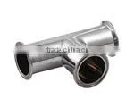 Stainless Steel Sanitary Tee 4 Inch Stainless Steel Pipe Tee Equal Tee thumbnail-3