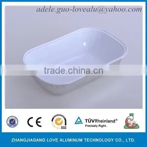 Aluminum Foil Container High Grade Material Airline Food Containers Diaposable thumbnail-1