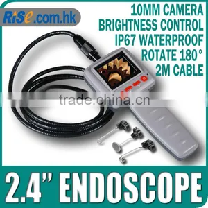 2.4" LCD Video Snake Pipe Inspection Camera Borescope Endoscope thumbnail-1