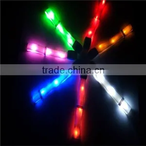Nylon Led Adjustable Wristband Party Led Remote Bracelet for Concert thumbnail-3
