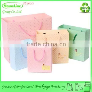 Lovely Gift Carrier Paper Bag/custom Made Shopping Bags/paper Bags With Handles thumbnail-4