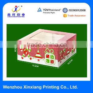 Christmas Series Cupcake and Dessert Packaging Boxes thumbnail-3
