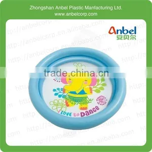 TODDLER/KIDS/BABY 2 RINGS PADDLING SWIMMING POOL SWIM OUTDOOR GARDEN INFLATABLE BLUE RING ELEPHANT PATTERN thumbnail-1