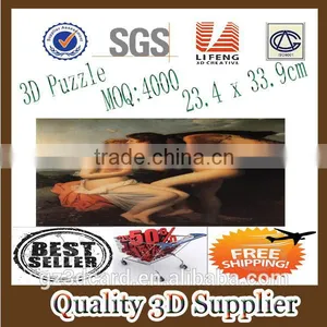 Guangzhou Lifeng 3D Puzzle Game Wood Pyramid Puzzle thumbnail-1