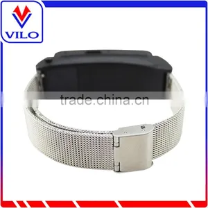 New Arrival Silver Stainless Steel Band Strap For Huawei B2 thumbnail-2