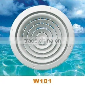 W101 Auto Spin ABS Plastic Air Diffuser, Round Air Diffuser thumbnail-1