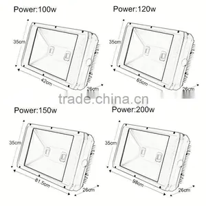 The New Promotion CE 100w Color Changing Outdoor Led Flood Light thumbnail-3